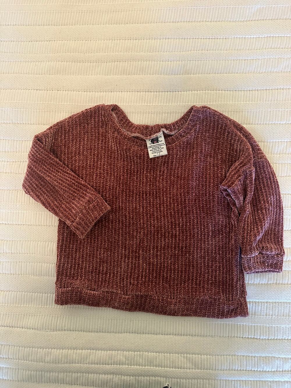 Handmade 4 Chenille Sweater
